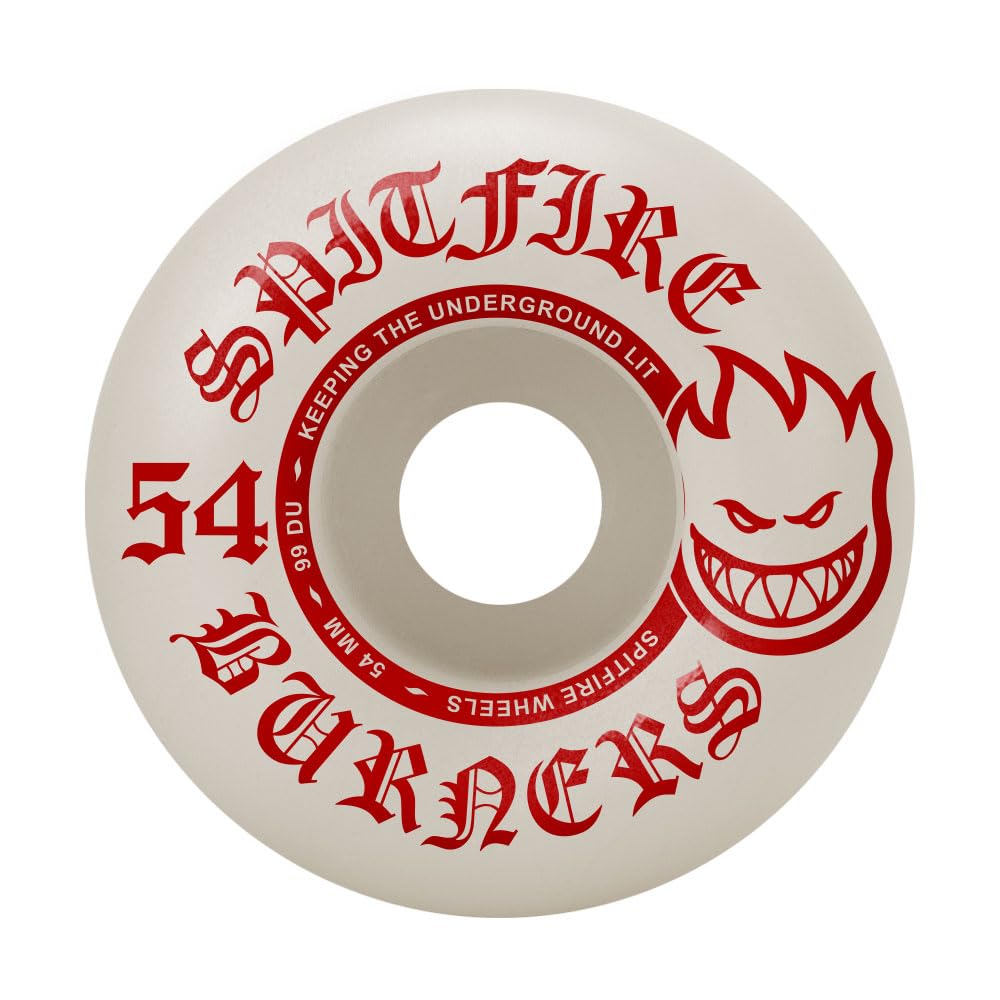 Independent Skateboard Trucks 139 Mid + 54mm Spitfire Burners Wheels, Bones Bearings